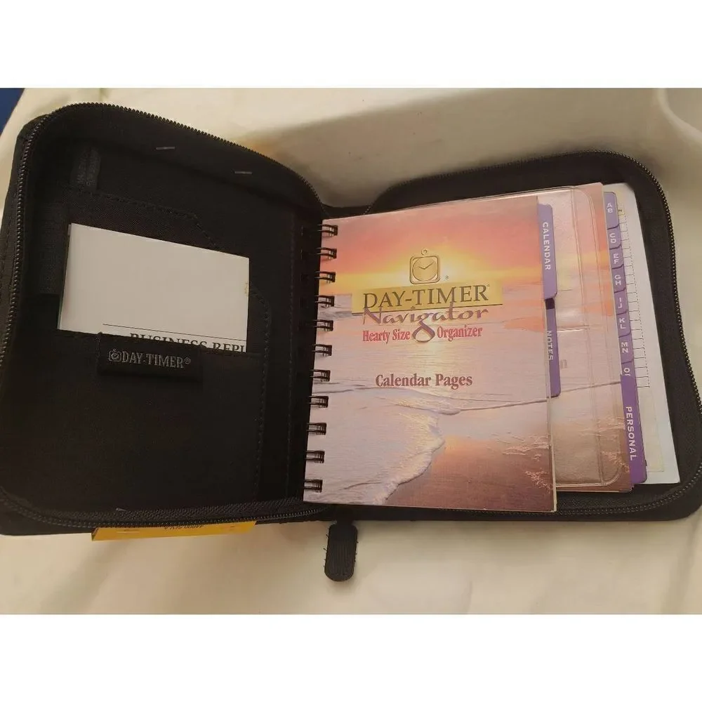 Day-Timer Navigator Fabric Binder Organizer
